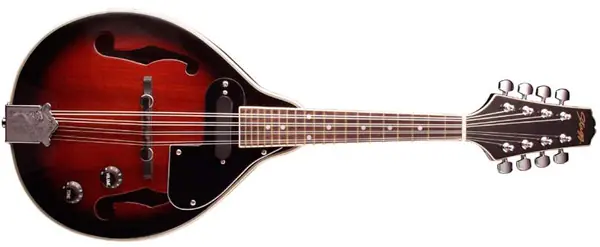 Stagg M50-E Mandoline Redburst Highlight