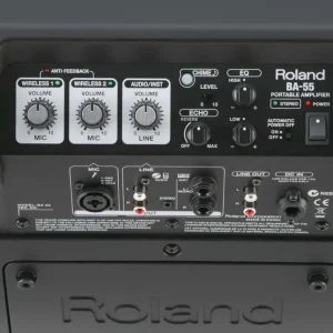 Roland BA-55 WH Stereo Batterie-P.A. mit Funkmikro Sonderangebot