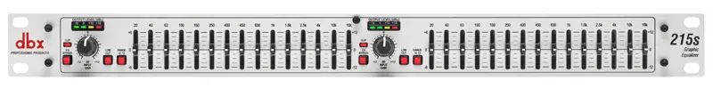 DBX 215S Graphischer Equalizer Begrenztes Angebot