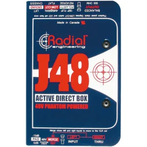 Kostenfreie Lieferung Radial J48 aktive DI Box