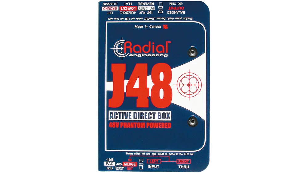 Kostenfreie Lieferung Radial J48 aktive DI Box