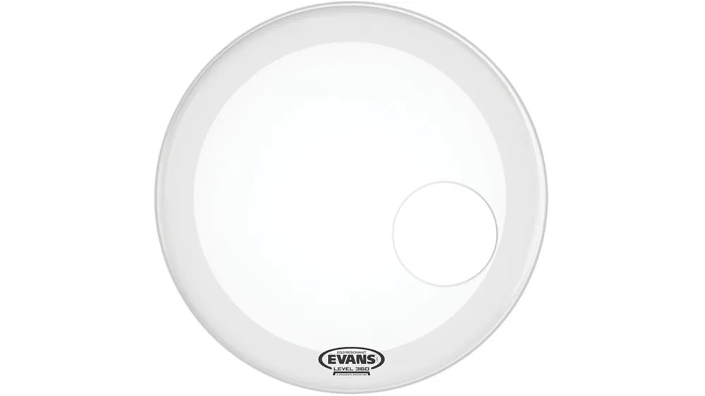 Evans EQ3 Coated White Bass Drum Reso Fell 20" Kostenloser Versand