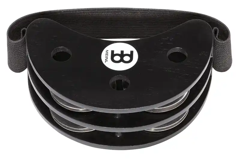 Günstig Meinl FJS2S-BK Foot Tambourine Edelstahl