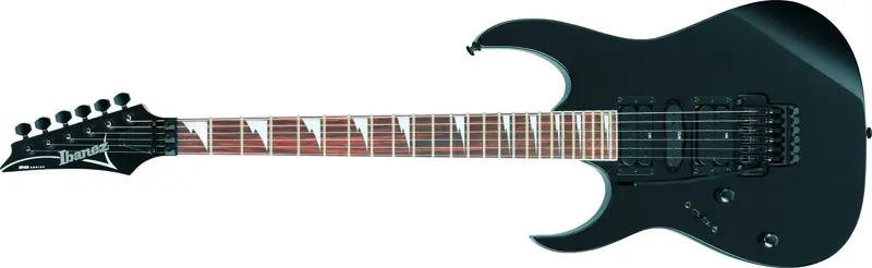 Echt Ibanez RG-370 DXZL BK E-Gitarre lefthand