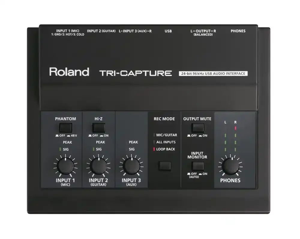 Kracherpreis Roland TRI-CAPTURE USB Soundkarte