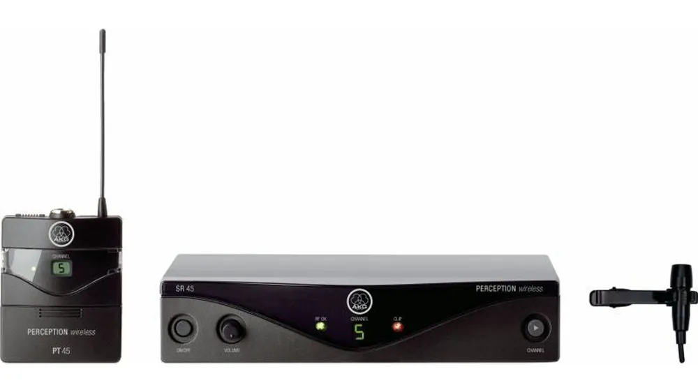 AKG PW45 Presenter Set ISM Band - 863,1 - 864,9 MHz Kostenloser Versand