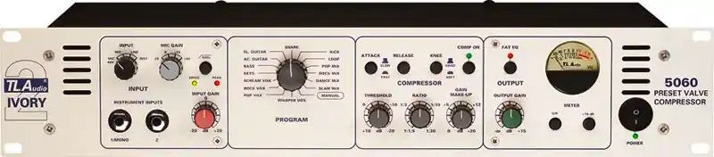 TL-Audio 5060 Ivory Preset 2-Channel Tube Compressor Nur Für Kurze Zeit