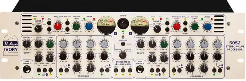 TL-Audio 5052 Ivory 2-Channel Tube Processor Echt