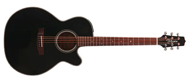 Takamine EF-440 SC BK Westerngitarre Geprüft