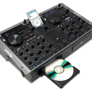 Zertifiziert Numark iCD MIX-3 DCD Player mit iPOD Dock