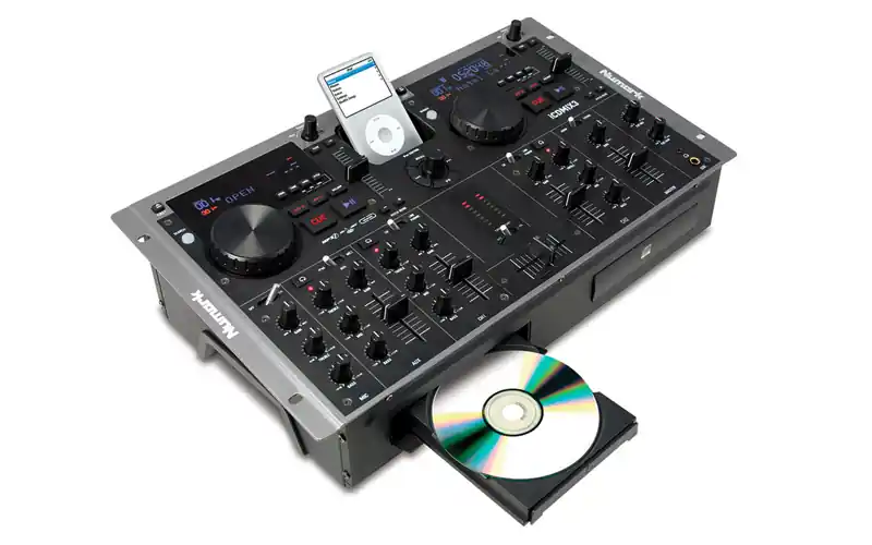 Zertifiziert Numark iCD MIX-3 DCD Player mit iPOD Dock