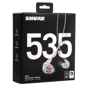 Geprüft Shure SE535-CL Sound Isolating Ohrhörer