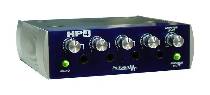 Neuheit Presonus HP4 Kopfhörerverstärker
