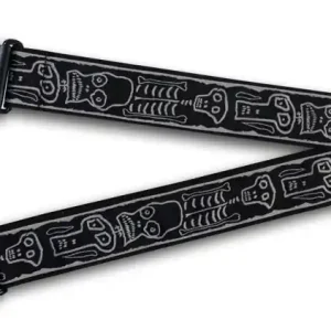 Rabatt PlanetWaves 50JS01 Joe Satriani Gewebegurt Skull n Bones