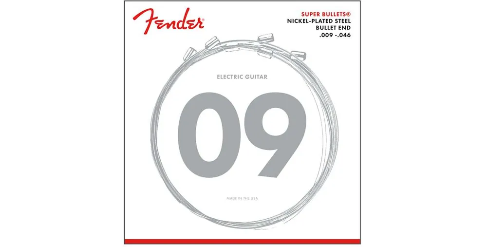 Fender Super Bullets 3250LR NPSB E-Gitarren Saiten 009-046 Preiswert