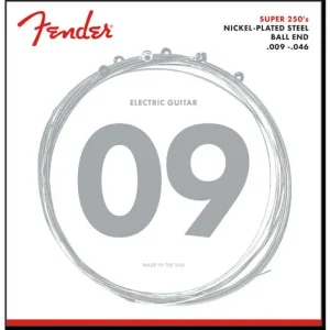 Sonderaktion Fender Super 250LR NPS Ball End E-Gitarren Saiten 9-46