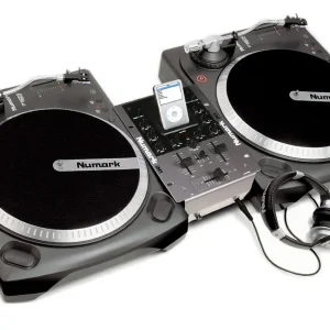 Numark iBattle Vinyl iPod DJ Package Gratis Versand