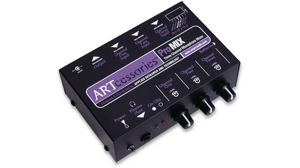 ART ProMix 3-Kanal Mikrofonmixer Meistverkauft