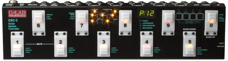 Super-Preis G Lab GSC-2 Guitar System Controller 2