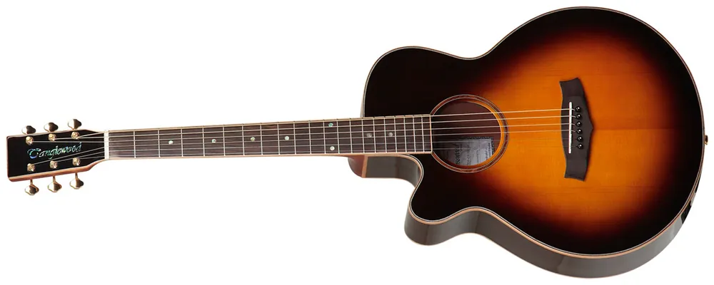 Tanglewood TRSFCEVSL Rosewood Reserve Westerngitarre lefthand Kostenfreie Lieferung