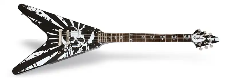 Nur Für Kurze Zeit Epiphone Robb Flynn Love/Death Baritone Flying V EB