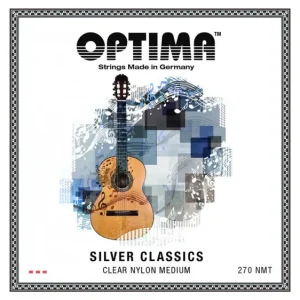 Optima 270 NMT Silber Konzertgitarrensaiten Schneller Versand