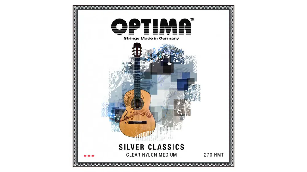 Optima 270 NMT Silber Konzertgitarrensaiten Schneller Versand