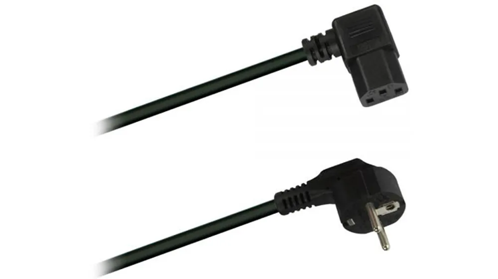 Gratis Versand DREITEC Netzkabel Kaltgeräte gewinkelt 3 m 9060