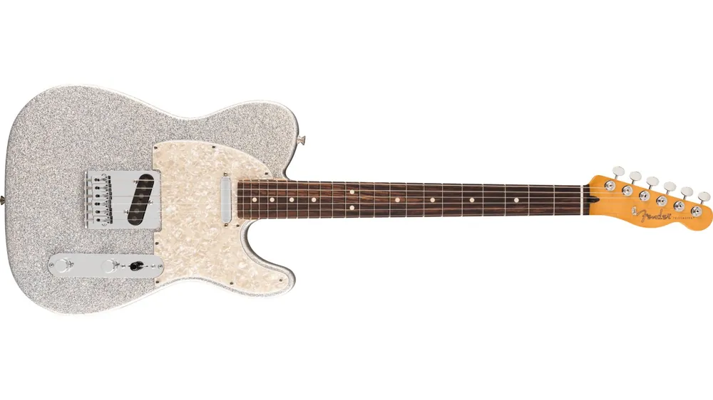 Solange Der Vorrat Reicht Fender 75th Player II Tele DDS Diamond Dust Sparkle