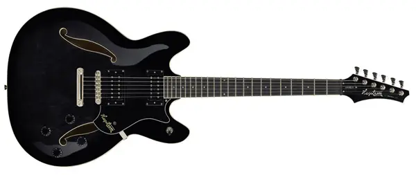 Hagstrom Viking II in Cosmic Blackburst E-Gitarre Rabatt