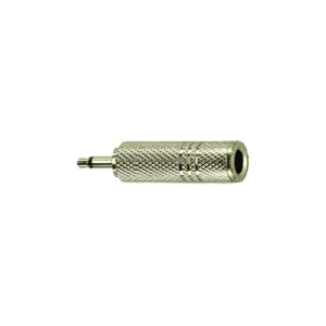 DREITEC Adapter Klinke Kupplung auf Stecker 3,5 mm Mono 1830 Zertifiziert