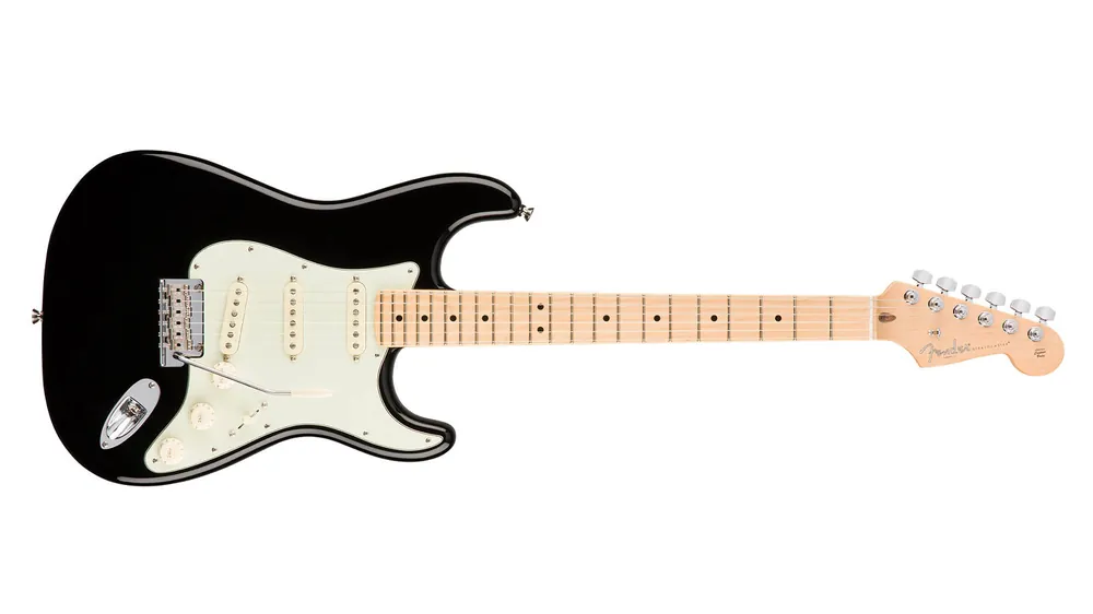 Garantierte Lieferung Fender AM Professional Stratocaster MN BLK