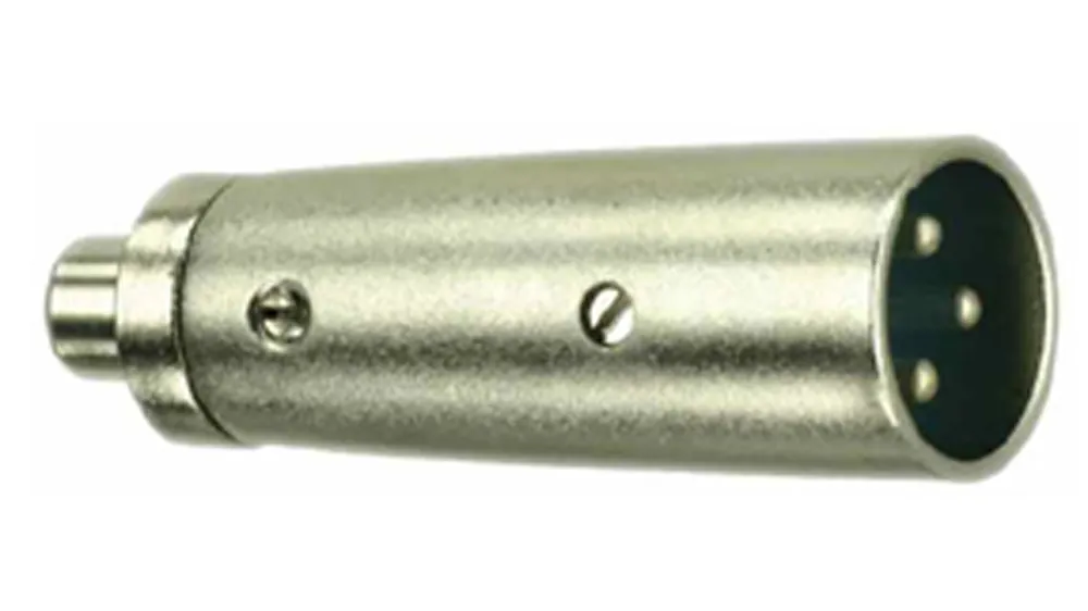 DREITEC Adapter Cinch XLR male 1630 Direktkauf