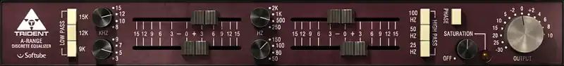 Highlight Softube Trident A-Range EQ