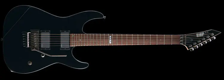 Geprüft ESP M-II Black E-Gitarre