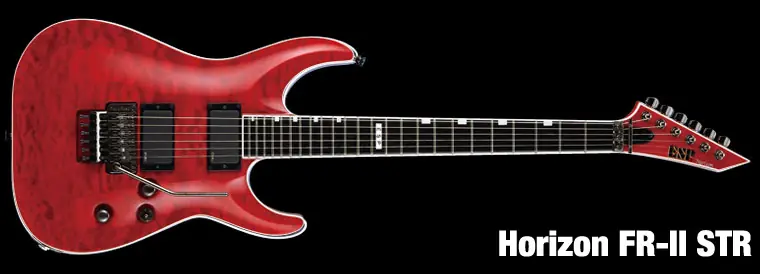 ESP Horizon FR II See Thru Red E-Gitarre Wochenendangebot