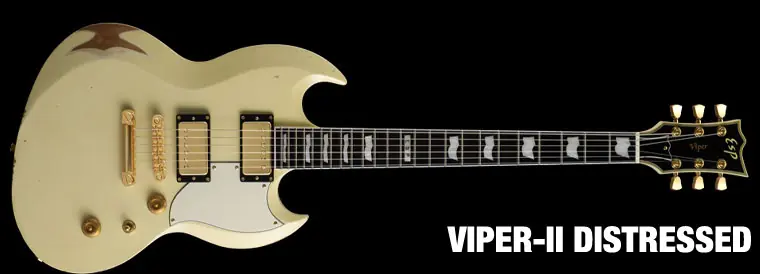 Nur Heute ESP Viper II Distressed OW E-Gitarre