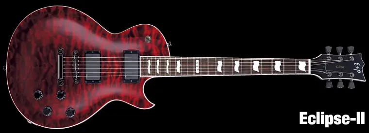 Jetzt Kaufen ESP Eclipse II See Thru Black Cherry E-Gitarre