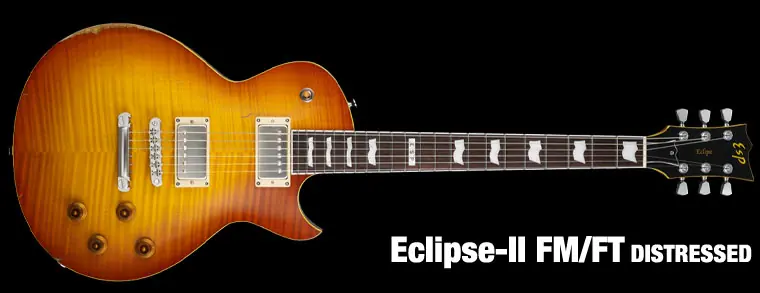 Direktkauf ESP Eclipse II FM FT Distressed VHB E-Gitarre