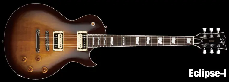 Solange Der Vorrat Reicht ESP Eclipse I Dark Brown Sunburst E-Gitarre