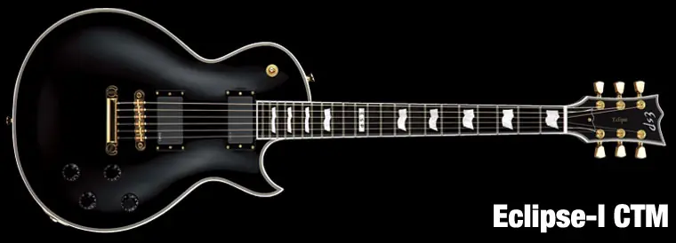 ESP Eclipse I CTM Black E-Gitarre Top-Angebot