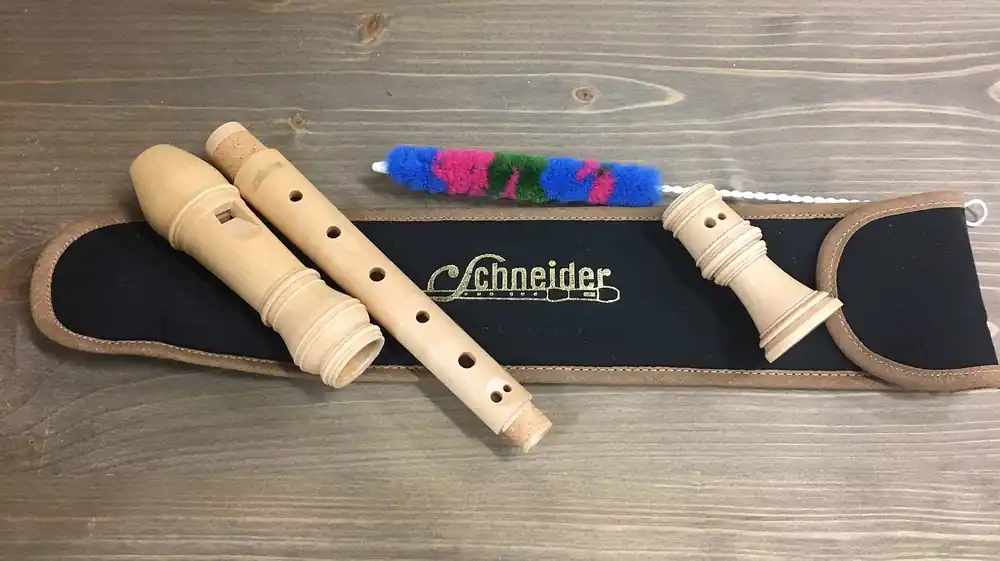Gebrüder Schneider Sopran Blockflöte klassische barocke Form Kracherpreis
