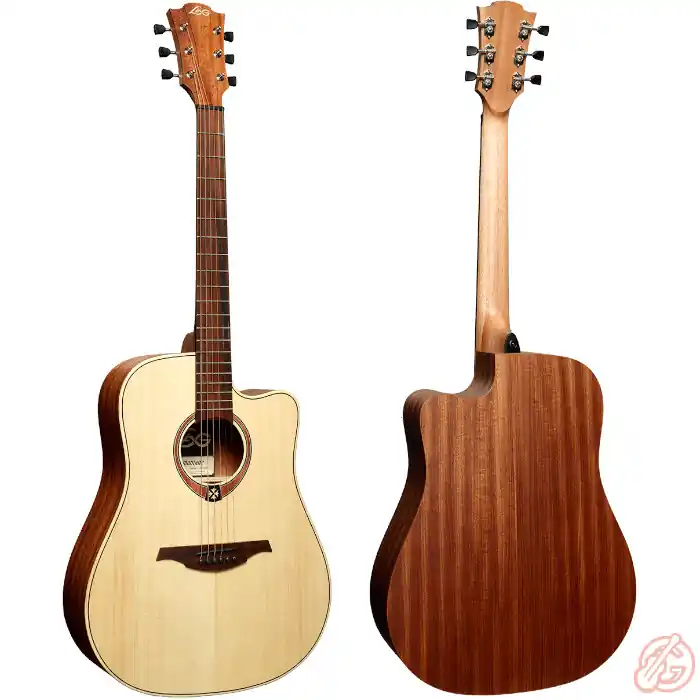 Online Kaufen LÂG Tramontane Akustik-Gitarre T70DC-NAT | Cutaway, ohne Tonabnehmer
