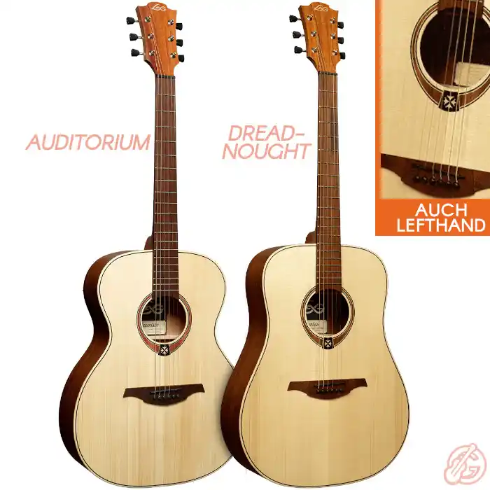 LÂG Tramontane Akustik-Gitarre T70-NAT | Natur, ohne Tonabnehmer Wochenendangebot