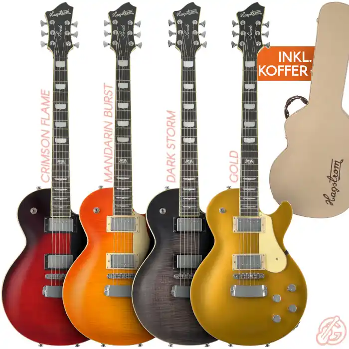 Zertifiziert HAGSTROM Swede E-Gitarre | THE NEW GENERATION | Kurze Mensur