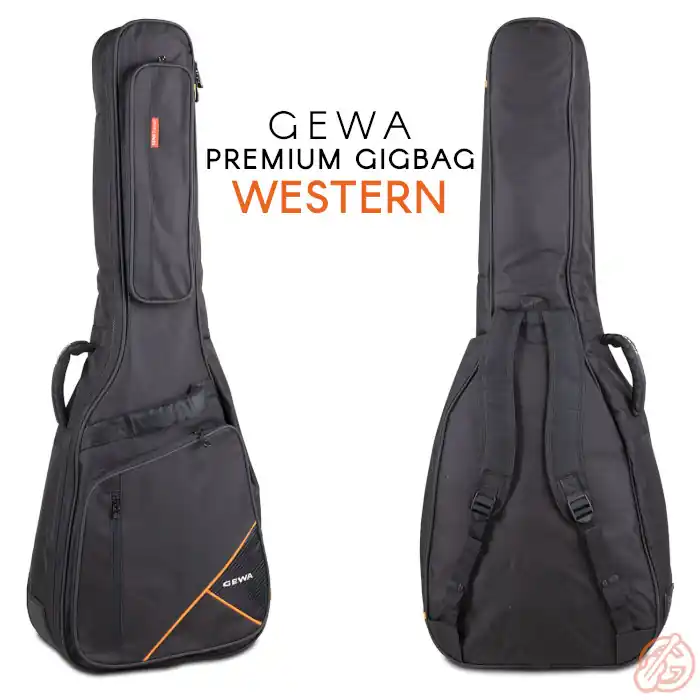 GEWA Premium GigBag für Westerngitarre | 20mm Polsterung Neuheit