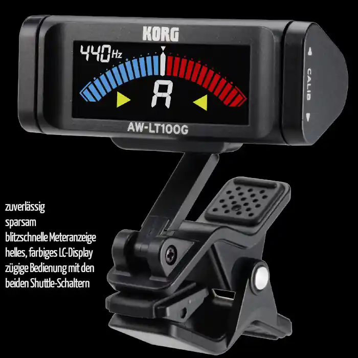 Abverkauf KORG Clip-on Stimmgerät | für Gitarre