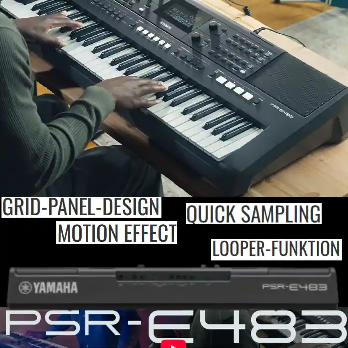 Yamaha PSR-E483 Keyboard Garantierte Lieferung