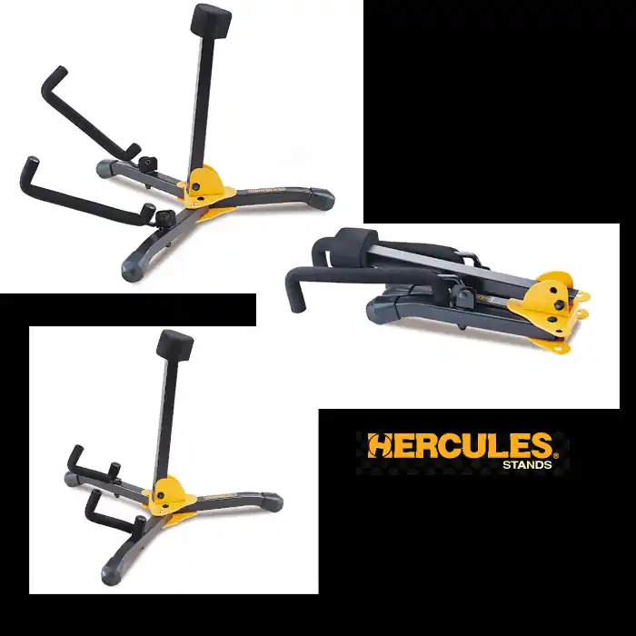 Beliebt HERCULES Gitarrenständer, kompakt