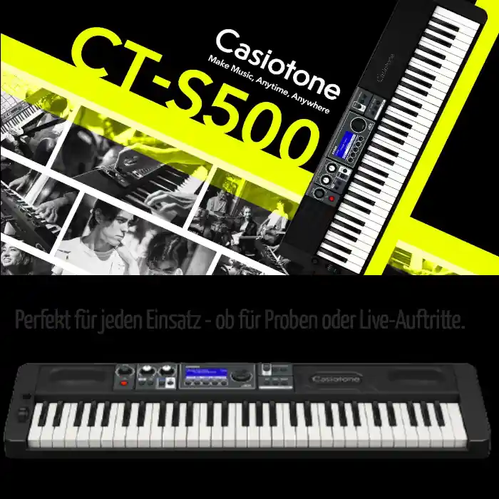 CASIO Casiotone Keyboard CT-S500 Top-Angebot